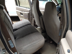 After Car Upholstery Cleaning